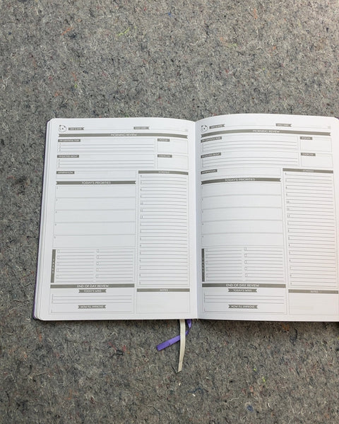 Purple Panda Day Planner