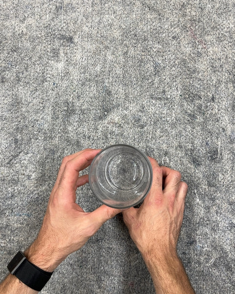 Another Cool Looking Glass Vase, H9"