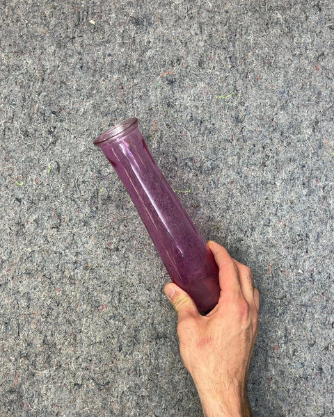 Purple Glass Bud Vase
