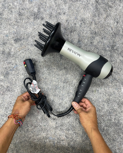 Revlon Hair Dryer with Diffuser Attachment