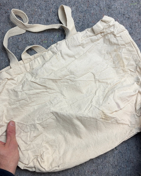 Cream Canvas Tote Bag