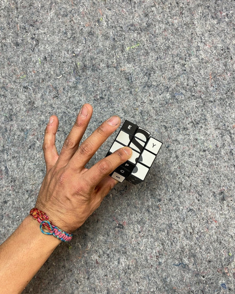 Letter Word Cube Puzzle