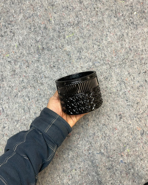 Sultry Black Glass Bowl