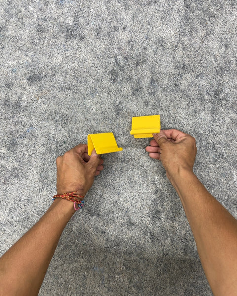 Yellow Desk Phone Holders