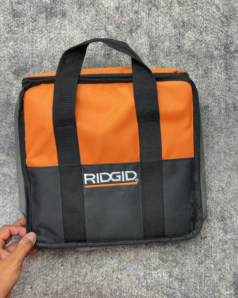 RIDGID Orange and Black Tool Bag