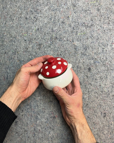 The Bake Shop Mushroom Lidded Pot
