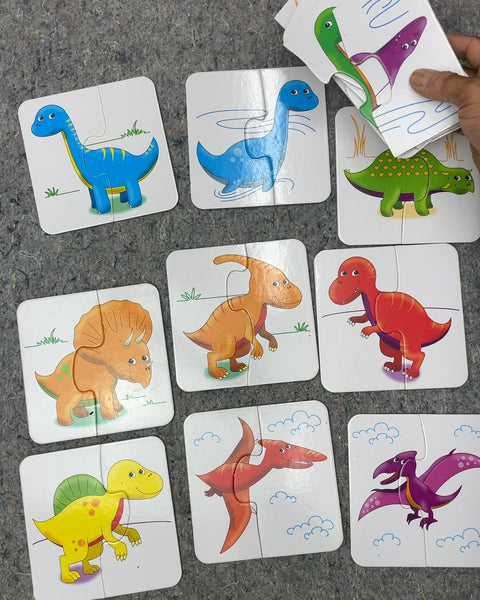 Dinosaur Matching Puzzles