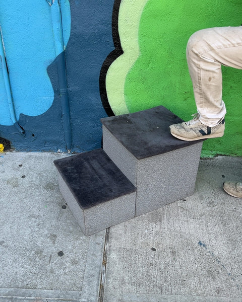 Two-Step Foldable Pet Stairs