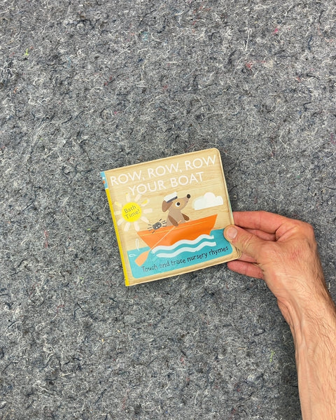 Row, Row, Row Your Boat Touch and Trace Nursery Rhymes
