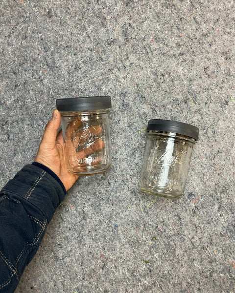 Bedgeta Mason Jars, Set of 2