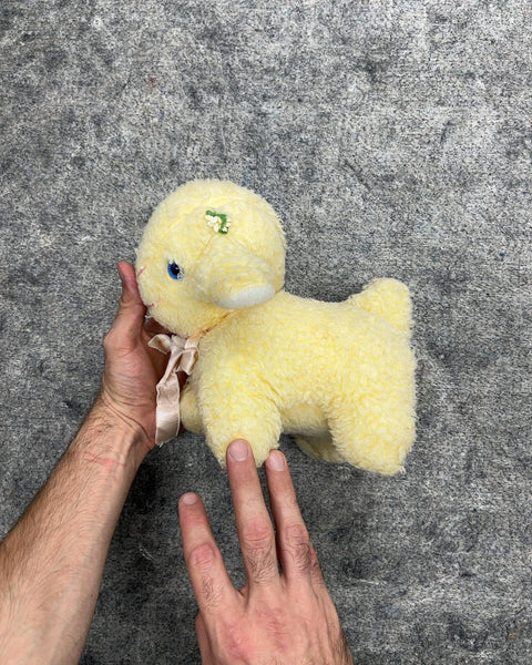 Vintage Bantam Musical Wind-Up Lamb Plush