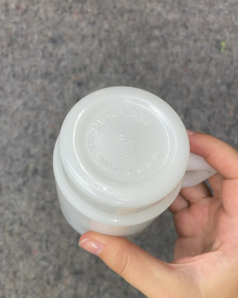 Milk Glass Mug