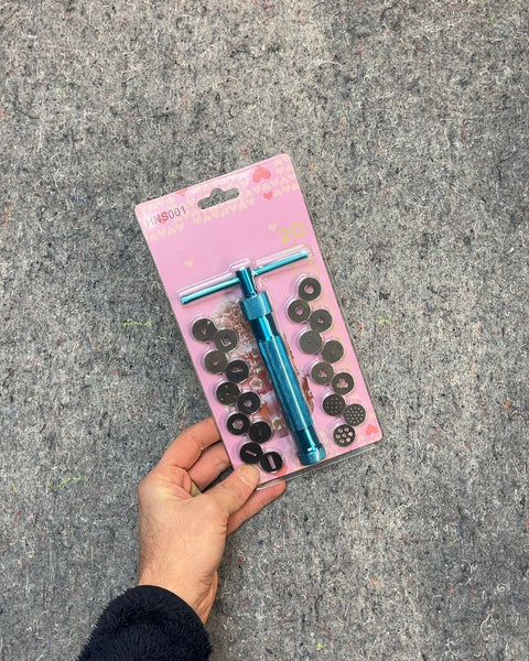 Stainless Steel Clay or Fondant Extruders Kit