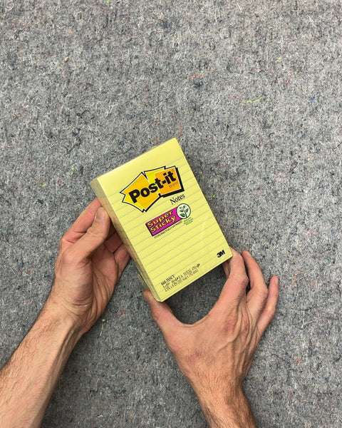 Bigass Block Of Post-it Super Sticky Notes