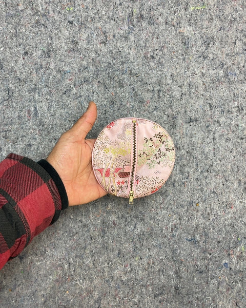 Floral Round Coin Purse