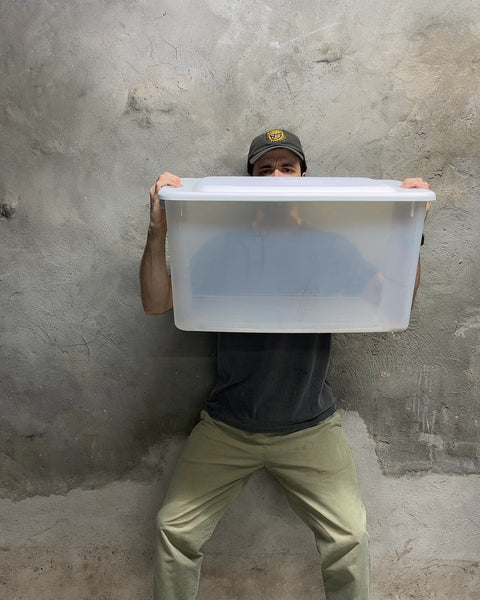 Sterilite 70 Qt Clear Storage Bin with Lid
