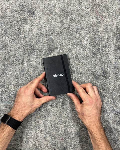 Vimeo Poppin Black Mini Notebook