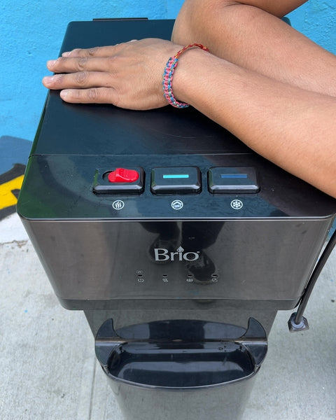 Brio Self Cleaning Bottom Loading Water Cooler Water Dispenser, CLBL520SCBLK