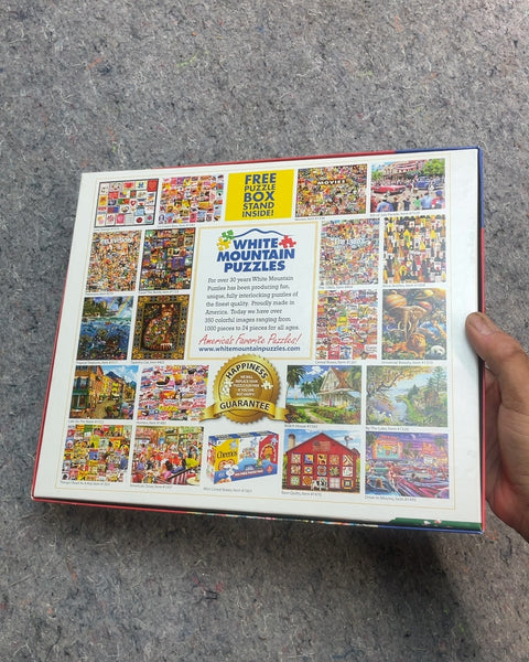 White Mountain Iconic America 1000 Piece Puzzle