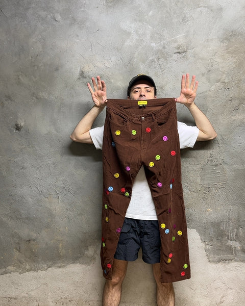 Market Smiley Contemporary Art Market Pants, Size M