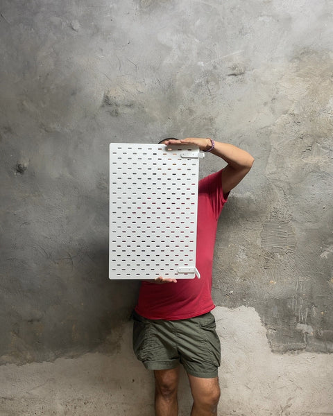 White Pegboard, 22x14”