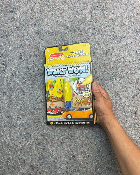 Melissa & Doug On The Go Water Wow! Vehicles Water Reveal Pad