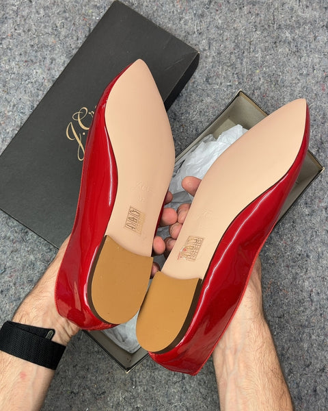 J.Crew Patent Classic Gemma Ballet Flats, Size US 12W