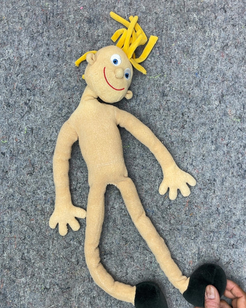 Blonde Hair Plush Doll