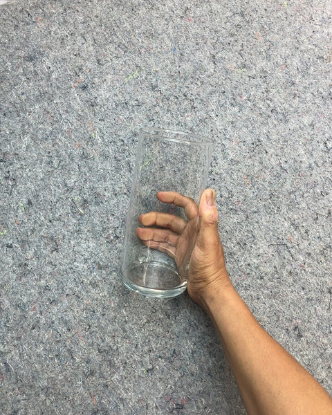 Clear Glass Cylinder Vase
