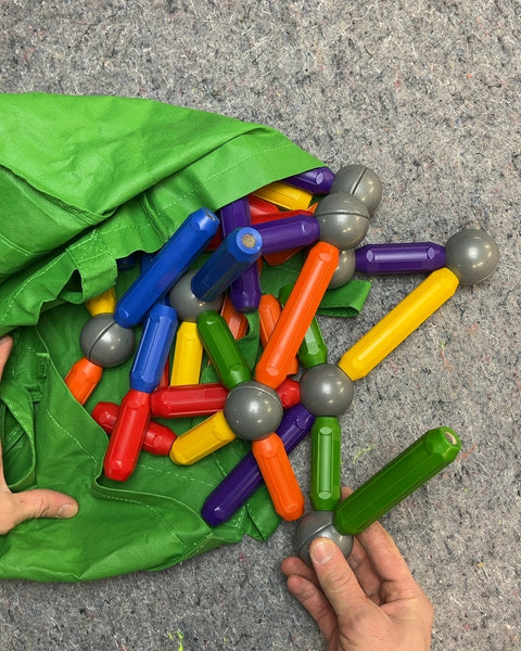 Magnetic Building Sticks Set