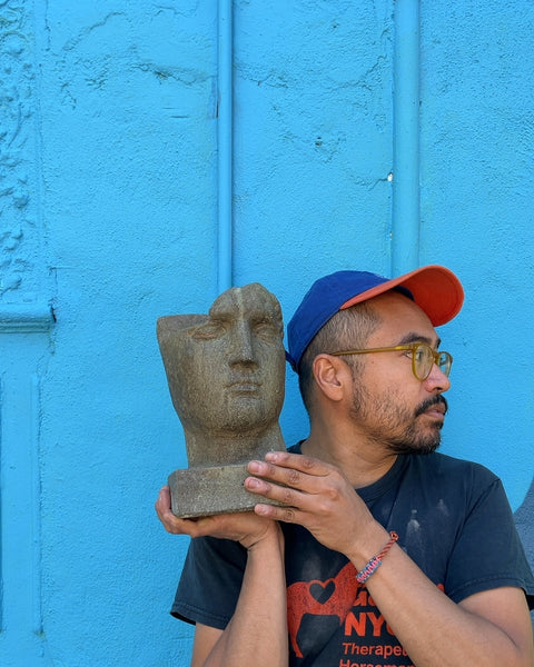 Heavy Stone Head Planter