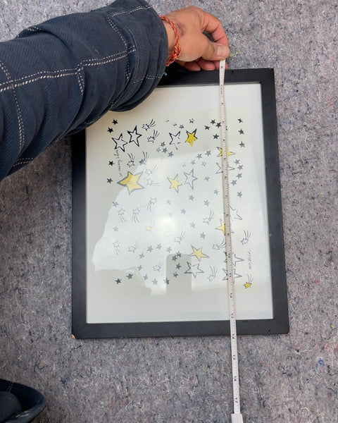 Framed Star Print, 11x14"