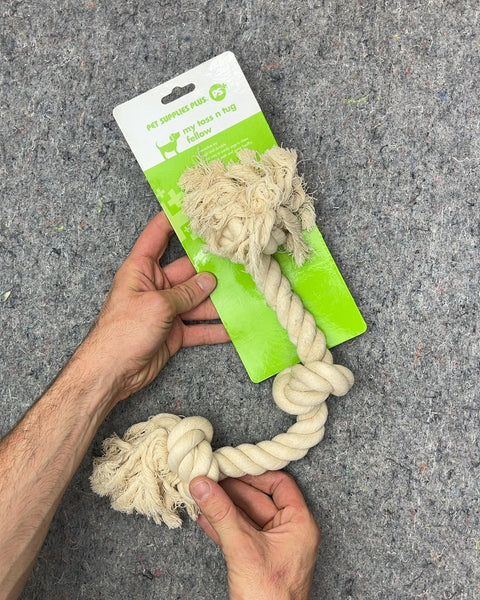 Pet Supplies Plus My Toss N Tug Fellow Rope Toy