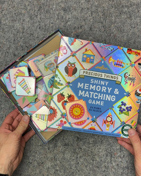 eeBoo Precious Things Shiny Memory & Matching Game