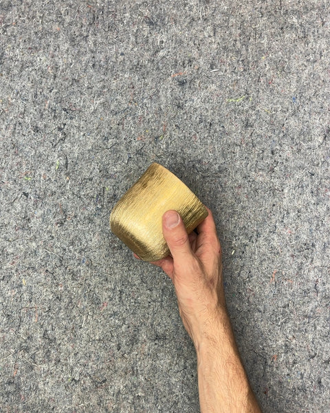 Lil' Gold Metal Planter