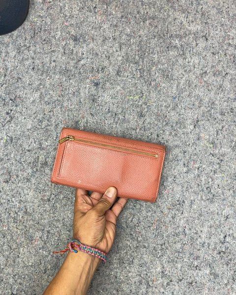 Oroton Pink Leather Wallet