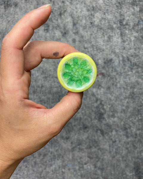 Lime-Lemon Drawer Knob