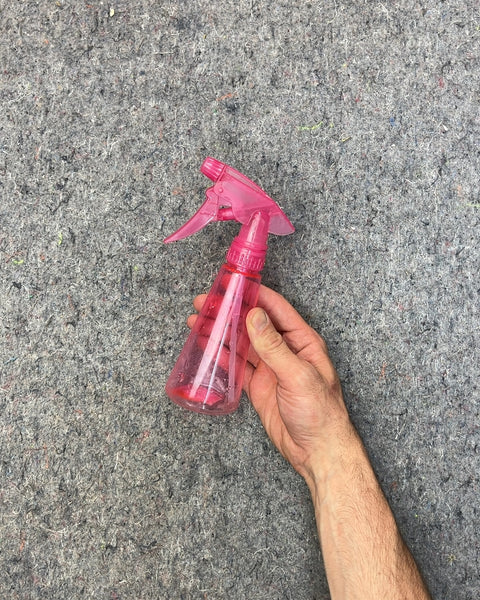 Pink Plastic Spray Bottle