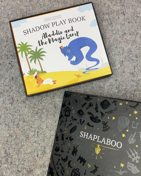 Shadow Play Book Aladdin and The Magic Lamp