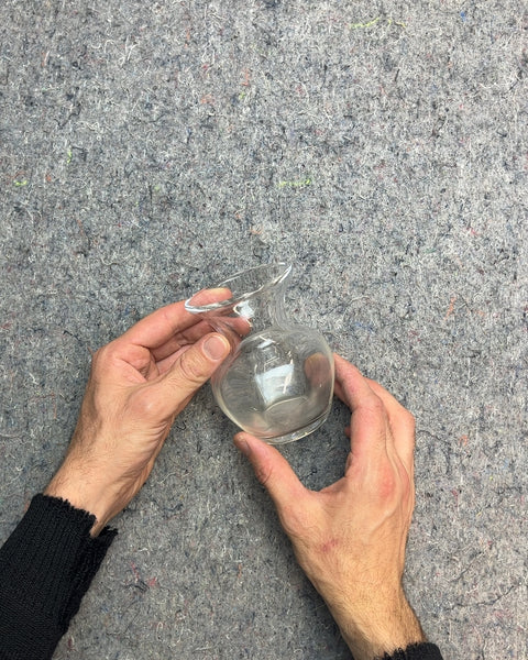 Clear Glass Bud Vase