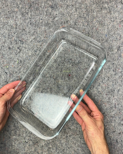 Clear Glass Baking Dish, 8x13"