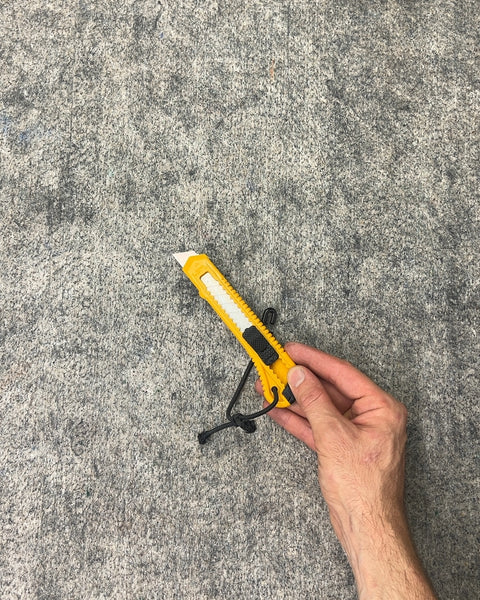 Yellow Retractable Utility Knife