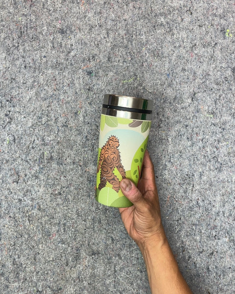 Bigfoot Graphic Travel Mug
