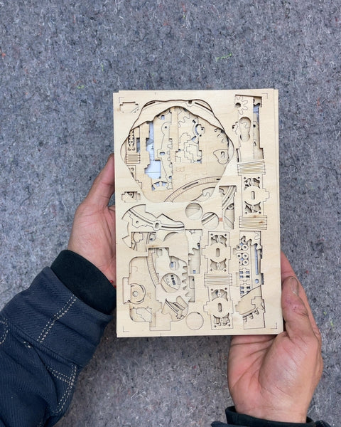 ROKR Starry Night Mechanical Music Puzzle