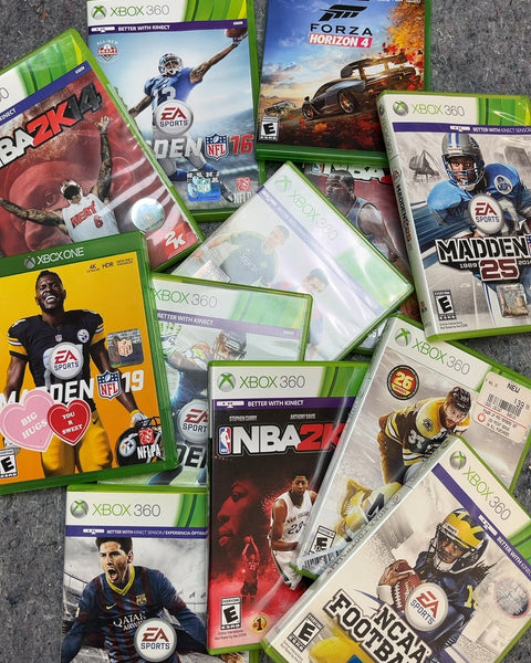 Xbox 360 and Xbox One Video Games Lot
