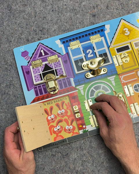 Melissa & Doug Latches Board