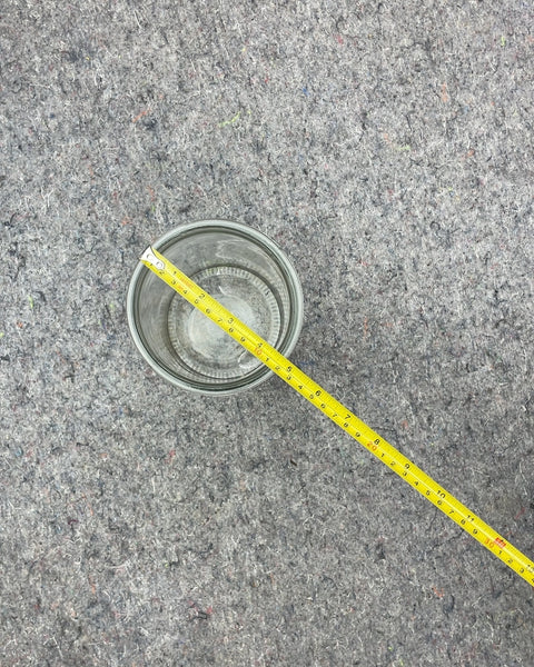 Clear Glass Cylinder Vase, 8x4"