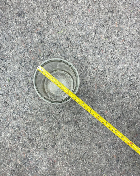 Clear Glass Cylinder Vase, 8x4"