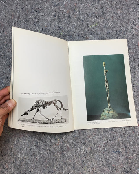 Alberto Giacometti Art Book