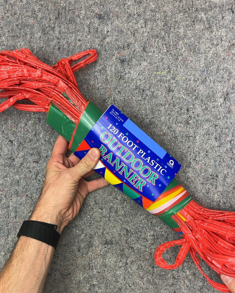 120 Foot Plastic Outdoor Banner